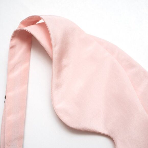 Men's Self-tied Bow Tie Big Butterfly Bow tie Light Pink S703 - Picture 5 of 7